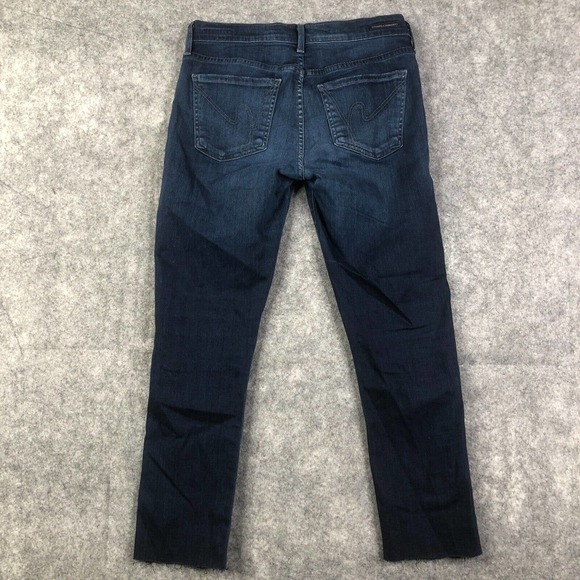 Citizens Of Humanity Avedon Low Rise Skinny Leg Jeans Women's Size 28 Dark Wash - Picture 11 of 13